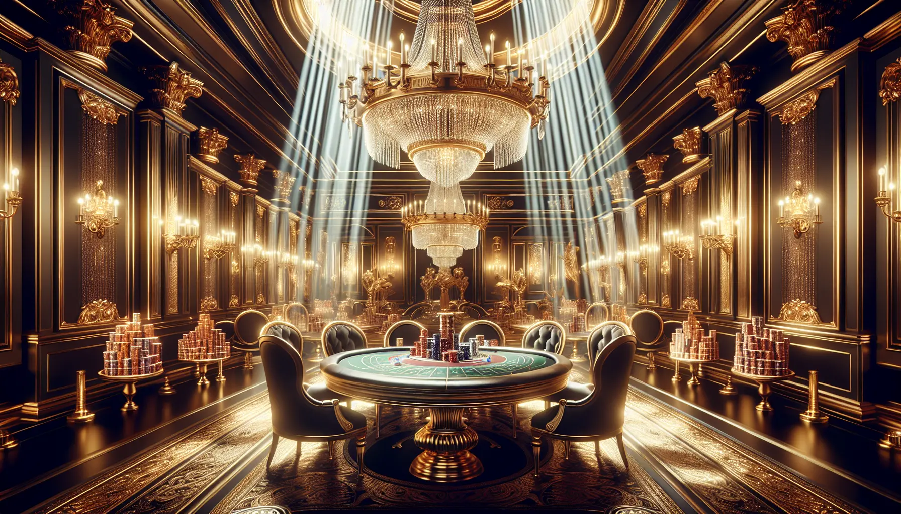 Glorion Casino premium gaming atmosphere